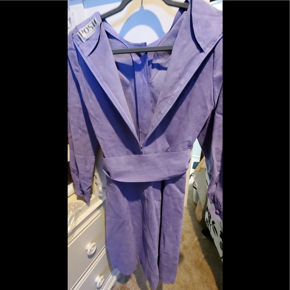 GUC Vintage suede Posh by Jay Anderson lilac color M/L